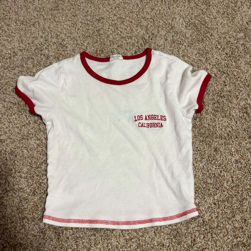 Brandy Melville Cropped One Size Baby T!